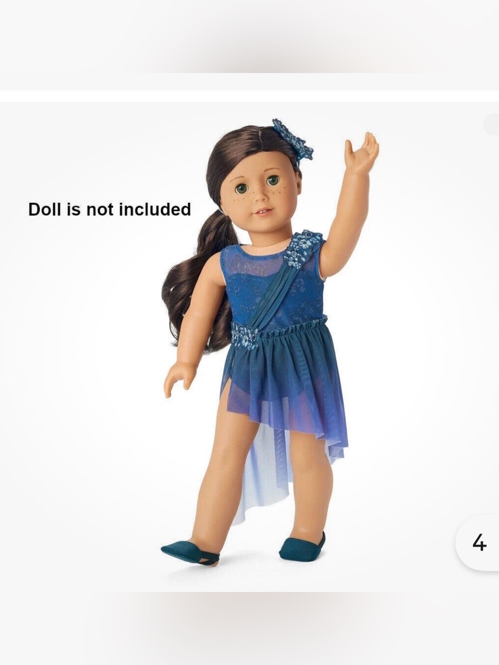 American Girl Truly Me Rehearsal to Recital Dance Outfit for 18-inch Dolls